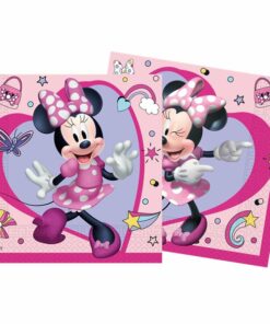 Alternative view of Minnie Mouse Paper Napkins - 33cm (Pk 20)