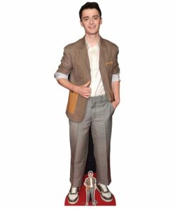 Noah Schnapp Brown Suit Stranger Things Lifesize Cardboard Cutout