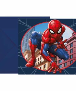 Spiderman Party Invitations