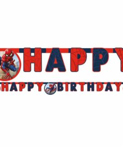 Spiderman Happy Birthday Banner
