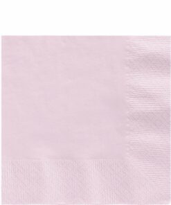 Baby Pink Paper Napkins