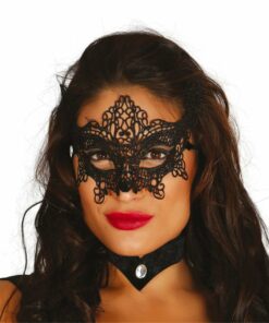 Black Lace Butterfly Mask