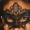Black Lace Butterfly Mask