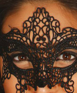 Black Lace Butterfly Mask