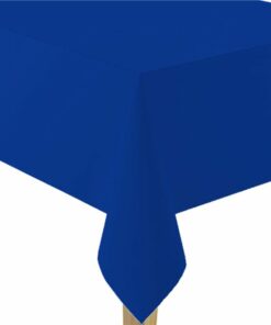 Dark Blue Paper Table Cover