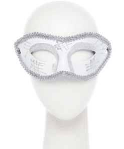 Glitter White Mask