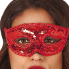 Red Glitter Masquerade Mask