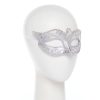 Silver Glitter Mask