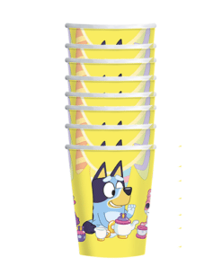 Alternative view of Bluey Party Paper Cups - 237mls (Pk 8)
