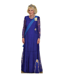 Camilla, Queens Consort Lifesize Cardboard Cutout