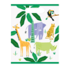 Zoo Animal Themed Paper Party Bags