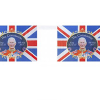 King Charles Coronation Fabric Bunting