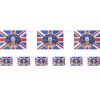 King Charles Coronation Fabric Bunting