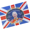 King Charles Coronation Fabric Flag