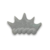 Silver Tiara Sugar Cake Toppers