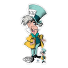 Mad Hatter Vintage Alice in Wonderland Cardboard Cutout