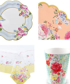 Vintage Tea Party Pack For 12