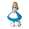 Vintage Alice in Wonderland Cardboard Cutout