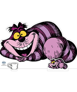 Cheshire Cat Vintage Alice in Wonderland Cardboard Cutout