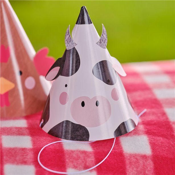 Farm Animal Party Hats MustHave for FarmThemed Party