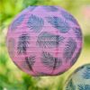 Hawaiian Palm Leaf Printed Hanging Lantern Decorations