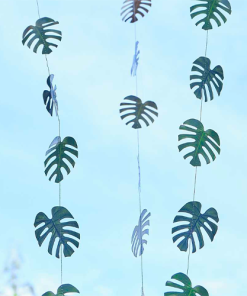 Palm Leaf Hawaiian Tiki Balloon Tails Decorations