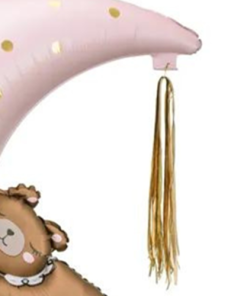 Sleepy Teddy Bear & Moon Balloon