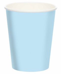 Baby Blue Eco-Friendly Paper Cups