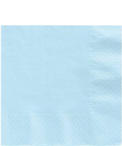 Baby Blue Eco-Friendly Paper Napkins
