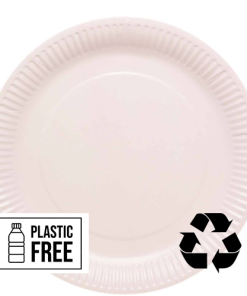 Baby Pink Eco-Friendly Paper Plates