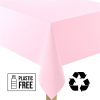 Baby Pink Paper Eco-Friendly Tablecover