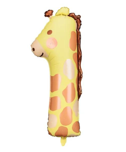 Giraffe Number 1 Balloon