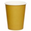 Gold Eco-Friendly Paper Cups