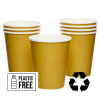 Gold Eco-Friendly Paper Cups