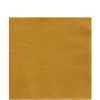 Gold Eco-Friendly Paper Napkins
