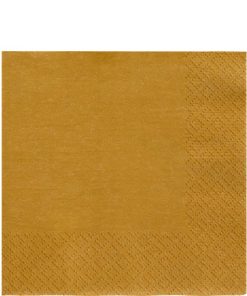 Gold Eco-Friendly Paper Napkins