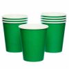 Green Eco-Friendly Paper Cups