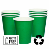 Green Eco-Friendly Paper Cups
