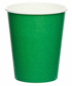 Green Eco-Friendly Paper Cups