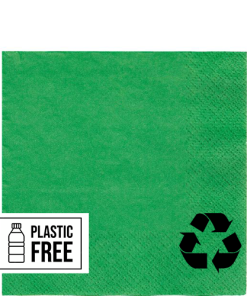 Green Eco-Friendly Paper Napkins