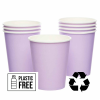 Lavender Eco-Friendly Paper Cups
