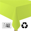 Lime Green Paper Eco-Friendly Tablecover