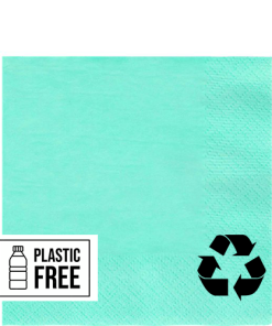 Mint Green Eco-Friendly Paper Napkins