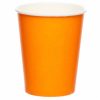 Orange Eco-Friendly Paper Cups