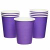 Purple Eco-Friendly Paper Cups