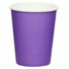 Purple Eco-Friendly Paper Cups