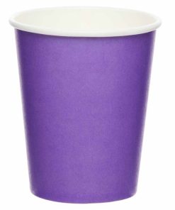 Purple Eco-Friendly Paper Cups