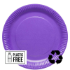 Purple Eco-Friendly Paper Plates