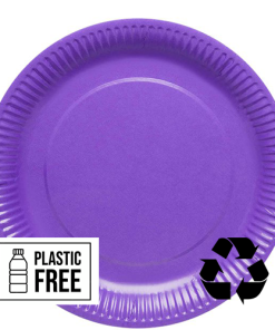 Purple Eco-Friendly Paper Plates