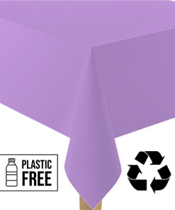 Alternative view of Purple Paper Eco-Friendly Tablecover - 2.8m